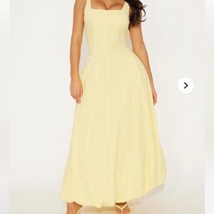 Bubble Hem Maxi Dress